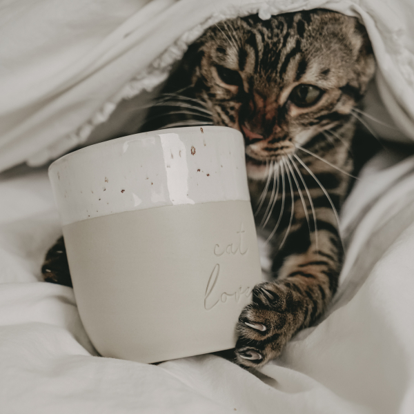 Limitierter Becher  Cat-Lover Eulenschnitt für Kaffee oder Tee